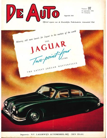 1956 DE AUTO MAGAZIN 37 NIEDERLÄNDISCH