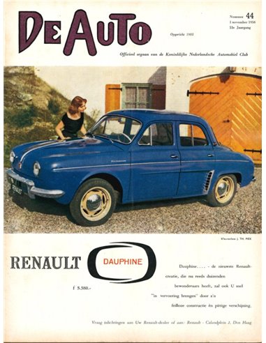 1956 DE AUTO MAGAZINE 44 DUTCH