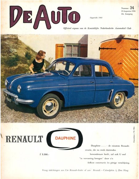 1956 DE AUTO MAGAZINE 35 DUTCH