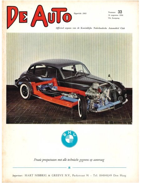 1956 DE AUTO MAGAZIN 33 NIEDERLÄNDISCH