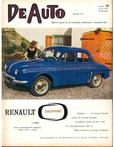 1956 DE AUTO MAGAZINE 48 DUTCH