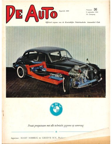 1956 DE AUTO MAGAZIN 36 NIEDERLÄNDISCH