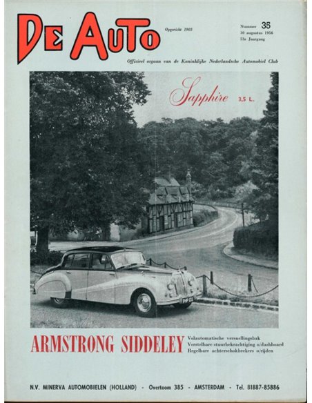 1956 DE AUTO MAGAZINE 35 DUTCH