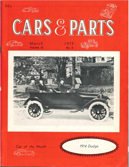 1972 CARS & PARTS MAGAZINE MARCH ENGLISH