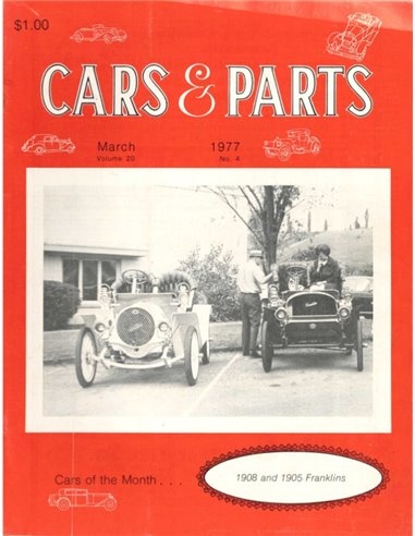 1977 CARS & PARTS MAGAZINE MARCH ENGLISH