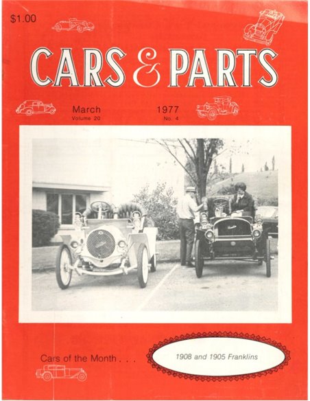 1977 CARS & PARTS MAGAZINE MARCH ENGLISH