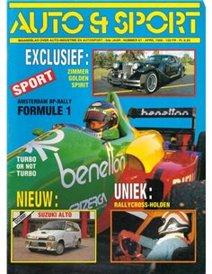 AUTO & SPORT MAGAZINES 1988