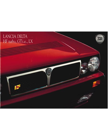 1992 LANCIA DELTA PROSPEKT ITALIENSICH