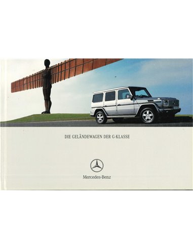 2003 MERCEDES BENZ G KLASSE HARDCOVER PROSPEKT DEUTSCH