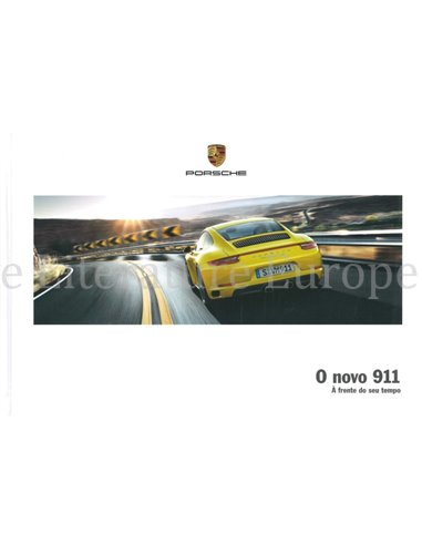 2017 PORSCHE 911 CARRERA | TARGA HARDCOVER PROSPEKT PORTUGIESISCH