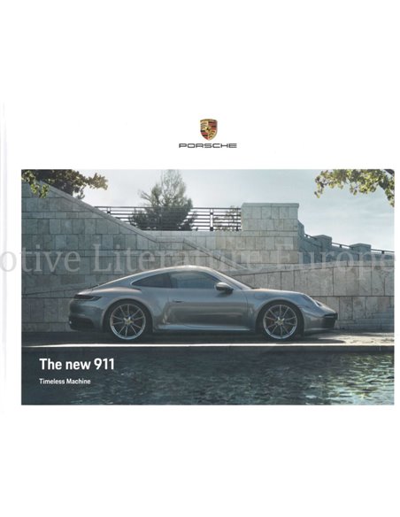 2020 PORSCHE 911 CARRERA HARDBACK BROCHURE ENGLISH