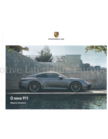 2020 PORSCHE 911 CARRERA HARDBACK BROCHURE PORTUGUESE