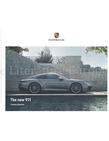 2020 PORSCHE 911 CARRERA HARDBACK BROCHURE JAPANESE