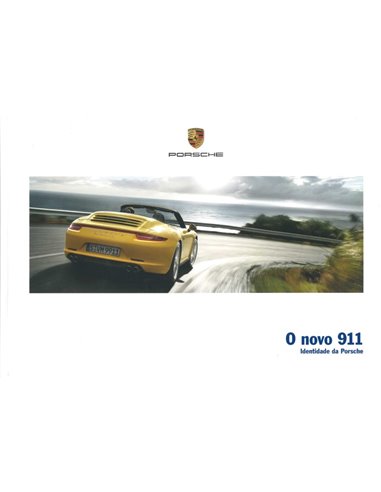 2014 PORSCHE 911 CARRERA HARDCOVER BROCHURE PORTUGEES