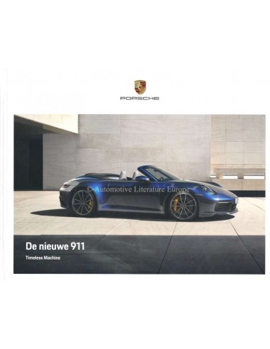 2020 PORSCHE 911 CARRERA S HARDBACK BROCHURE DUTCH