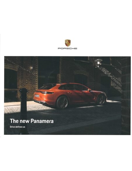 2020 PORSCHE PANAMERA BROCHURE NIEDERLÄNDISCH