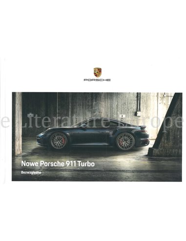 2021 PORSCHE 911 TURBO S HARDCOVER BROCHURE POOLS