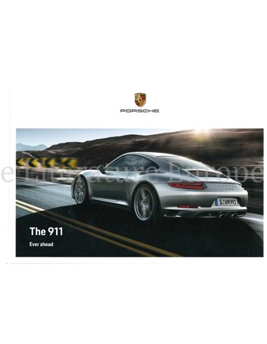 2019 PORSCHE 911 CARRERA / TARGA HARDCOVER BROCHURE ENGELS (AU/NZ)