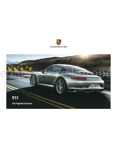 2019 PORSCHE 911 CARRERA / TARGA HARDCOVER PROSPEKT FRANZÖSISCH