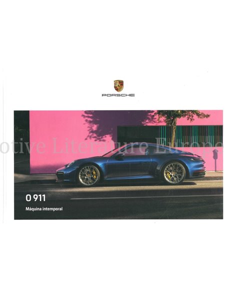 2020 PORSCHE 911 CARRERA HARDBACK BROCHURE PORTUGUESE