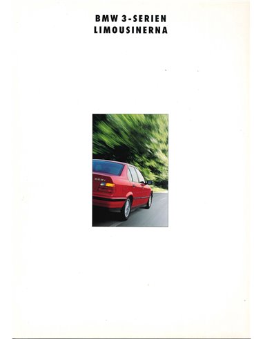 1993 BMW 3 SERIE BROCHURE ZWEEDS