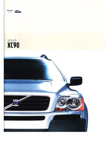 2003 VOLVO XC90 BROCHURE DUTCH