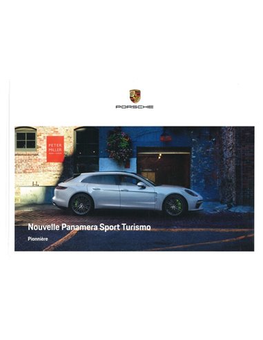 2018 PORSCHE PANAMERA SPORT TURISMO HARDCOVER PROSPEKT FRANZÖSISCH