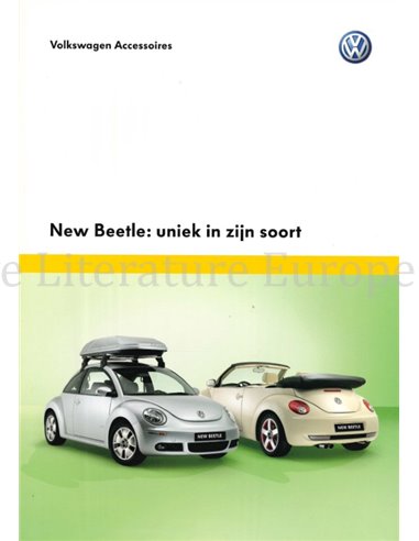 2007 VOLKSWAGEN BEETLE ACCESSOIRIES BROCHURE DUTCH