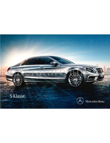 2013 MERCEDES BENZ S KLASSE PROSPEKT DEUTSCH