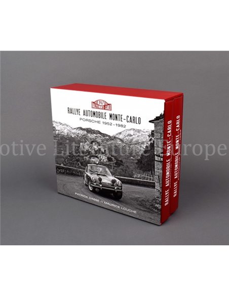 RALLY AUTOMOBILE MONTE - CARLO: PORSCHE 1952-1967 / PORSCHE 1968-1982 (2 BOOKS, EDITION PORSCHE MUSEUM)