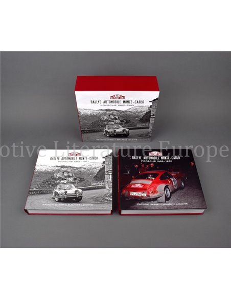 RALLY AUTOMOBILE MONTE - CARLO: PORSCHE 1952-1967 / PORSCHE 1968-1982 (2 BOOKS, EDITION PORSCHE MUSEUM)