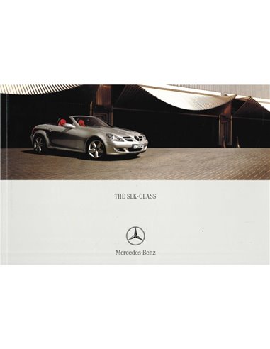 2005 MERCEDES BENZ SLK BROCHURE ENGLISH