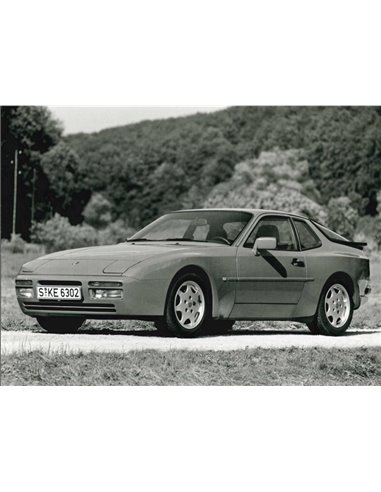 1990 PORSCHE 944 S2 PRESS PHOTO