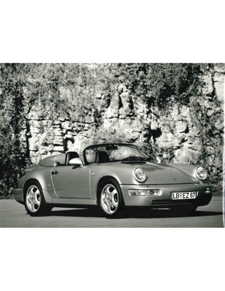 1993 PORSCHE 911 CARRERA 2 SPEEDSTER PRESS PHOTO