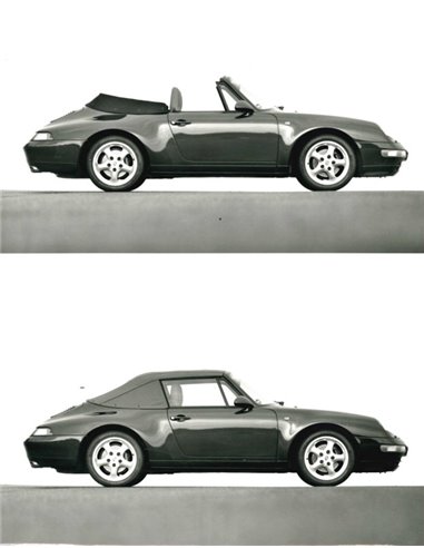 1994 PORSCHE 911 CARRERA CABRIO PRESS PHOTO