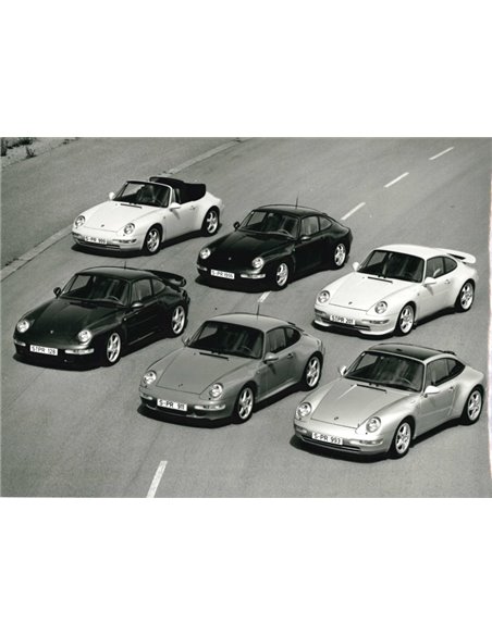 1996 PORSCHE 911 PROGRAMMA PERSFOTO