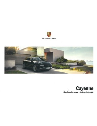 2018 PORSCHE CAYENNE BETRIEBSANLEITUNG NIEDERLÄNDISCH