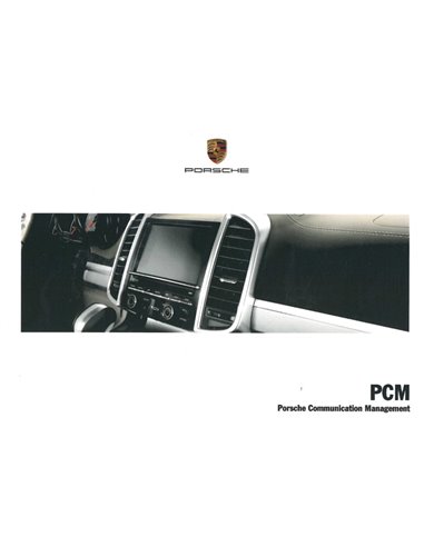 2015 PORSCHE PCM OWNERS MANUAL HANDBOOK DUTCH