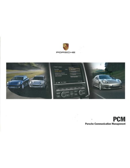 2011 PORSCHE PCM OWNERS MANUAL HANDBOOK DUTCH