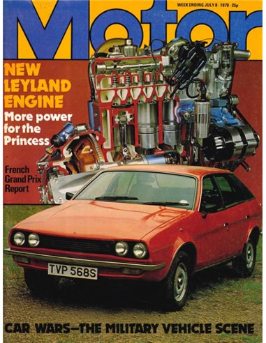 1978 MOTOR MAGAZIN 8 JULI ENGLISCH