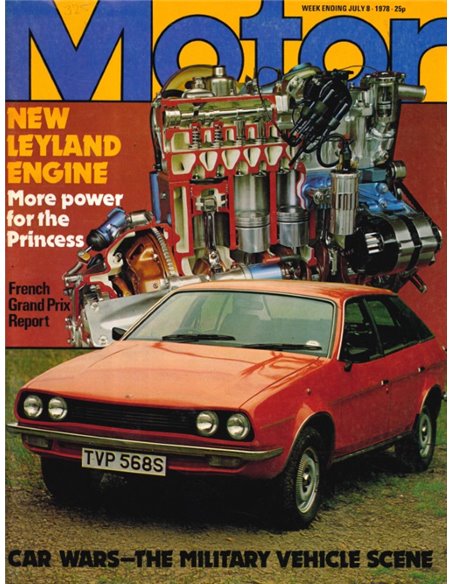 1978 MOTOR MAGAZIN 8 JULI ENGLISCH