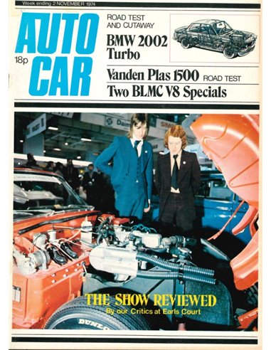 1974 AUTOCAR MAGAZIN 4071 ENGLISCH