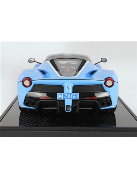 2021 FERRARI LAFERRARI TAILOR MADE BABY BLUE BBR MODELAUTO 1/40