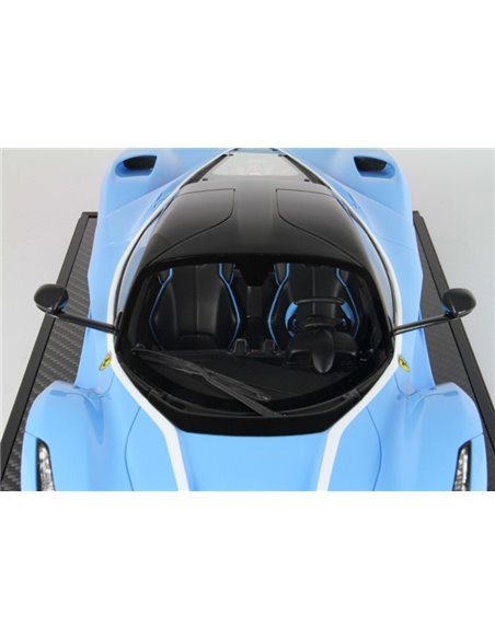 2021 FERRARI LAFERRARI TAILOR MADE BABY BLUE BBR MODELAUTO 1/40