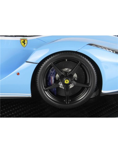 2021 FERRARI LAFERRARI TAILOR MADE BABY BLUE BBR MODELAUTO 1/40