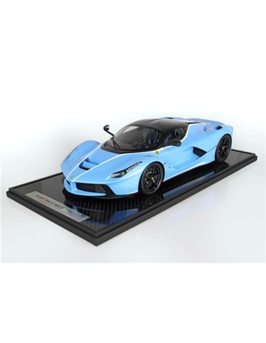 2021 FERRARI LAFERRARI TAILOR MADE BABY BLUE BBR MODELAUTO 1/40