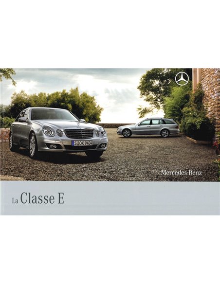 2007 MERCEDES BENZ E KLASSE BROCHURE FRANS