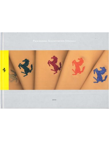 2010 FERRARI PROGRAMMA ALLESTIMENTI SPECIALI HARDBACK BOOK