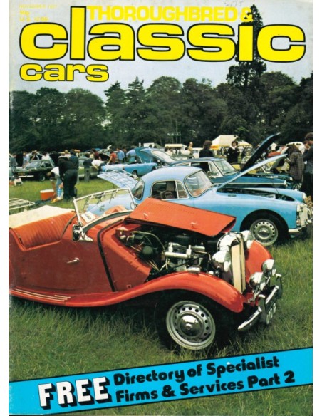 1977 THOROUGHBRED & CLASSIC CARS 02 ENGLISH