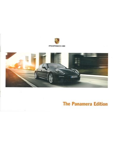 2016 PORSCHE PANAMERA EDITION BROCHURE JAPANESE